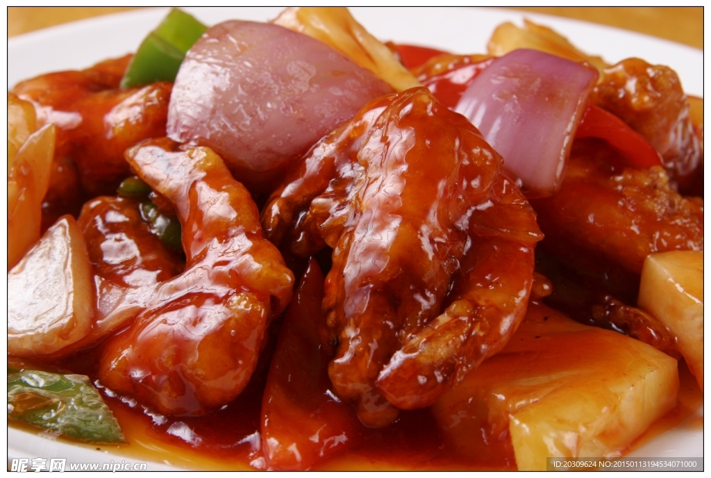 广东酸甜虾