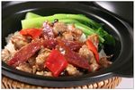 腊肠排骨煲仔饭