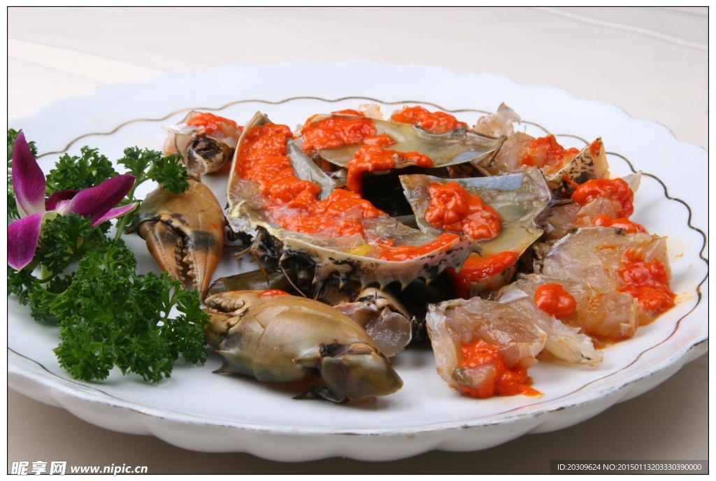 豉油黄膏蟹