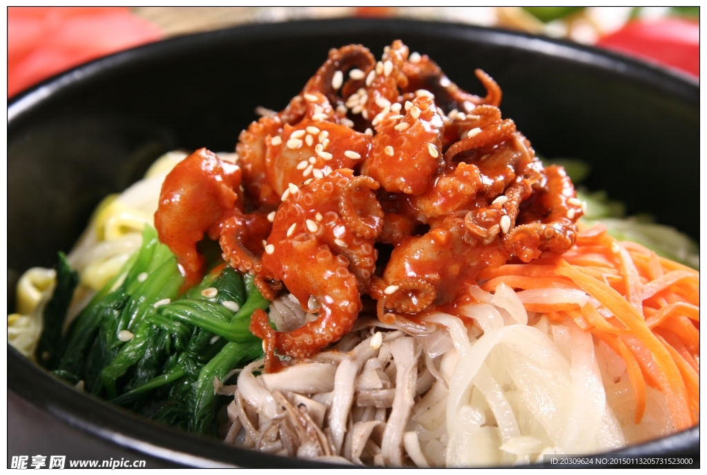 章鱼拌饭