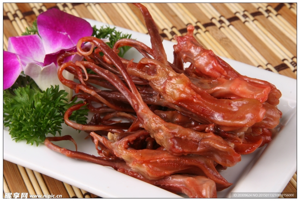 农家腊鸭舌小绍兴