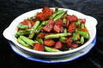 肉焖豆角