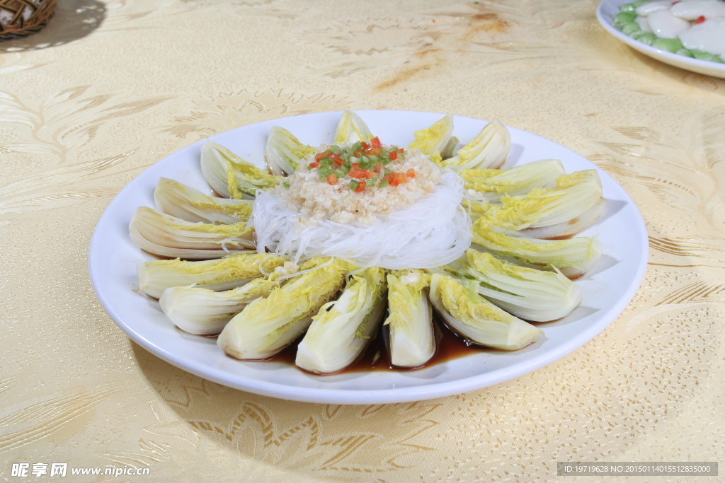 蒜茸粉丝娃娃菜