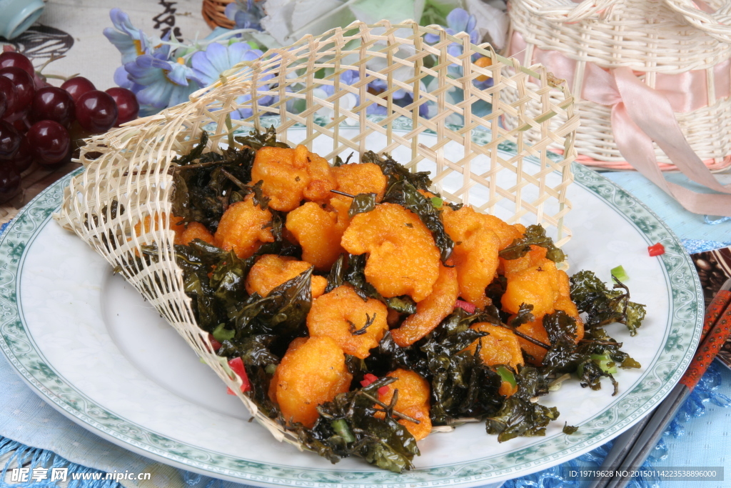 香茶虾球
