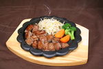 煎小块牛排