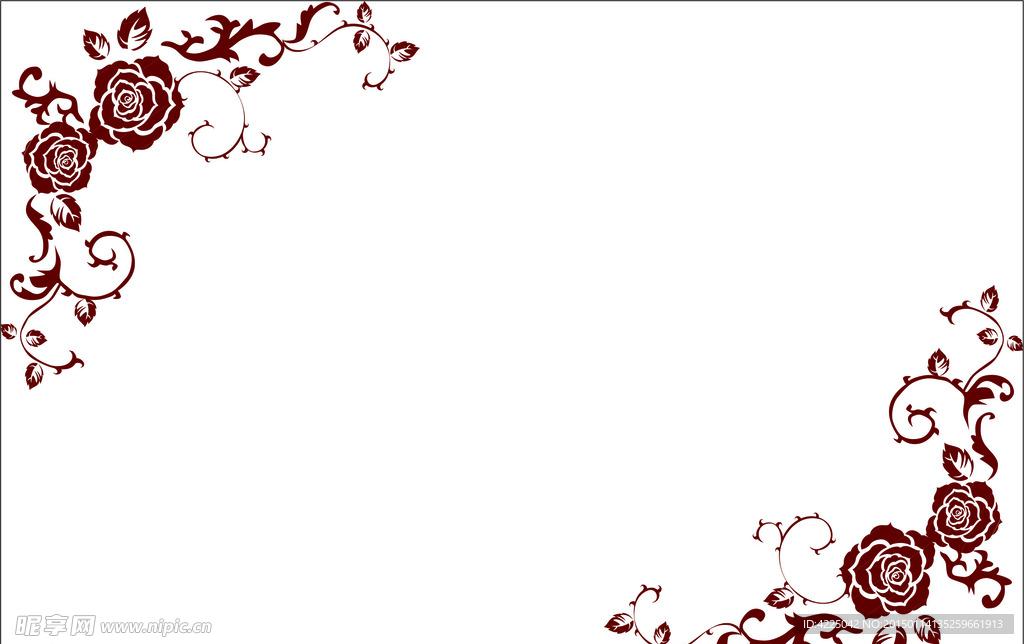 玫瑰花纹