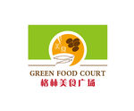 格林美食广场 LOGO