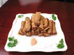炸松肉