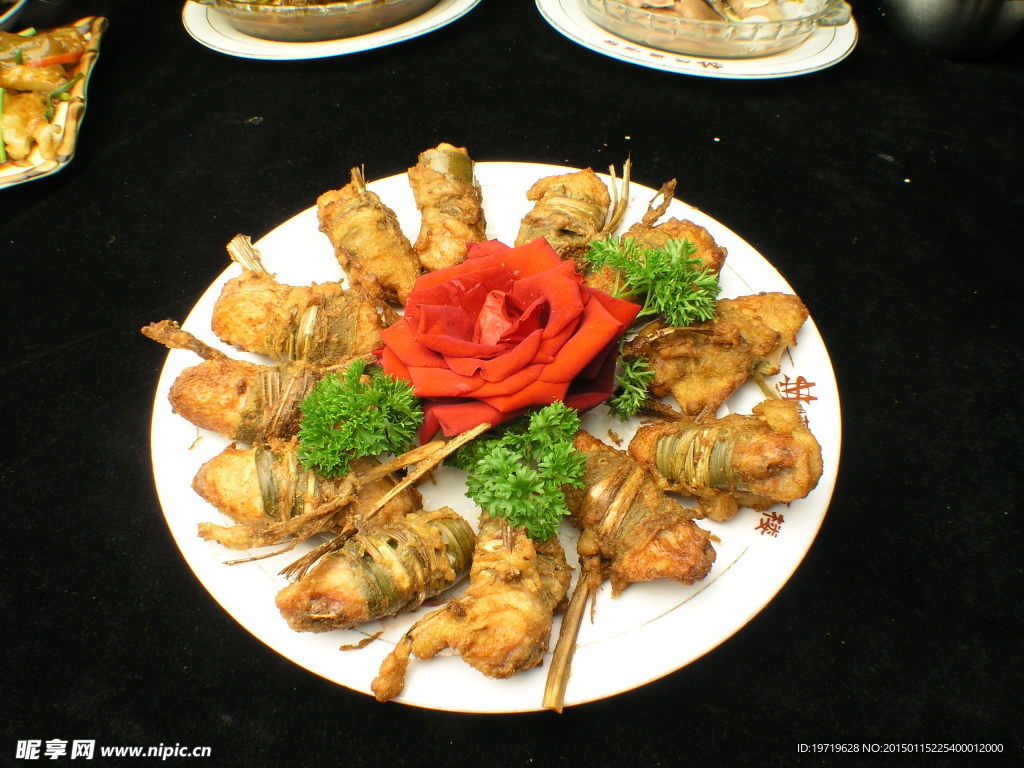 香毛草烤鸡翅