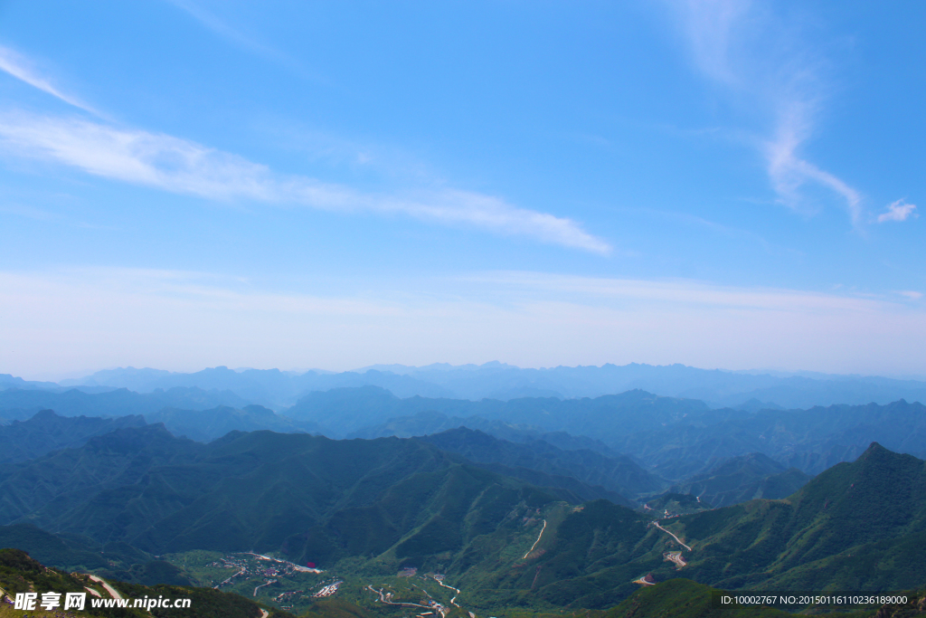 青山蓝天