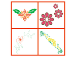 鲜花矢量图