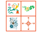 鲜花矢量图