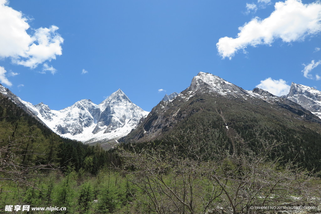 雪山风景