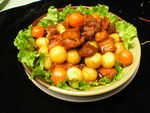 小土豆红烧肉