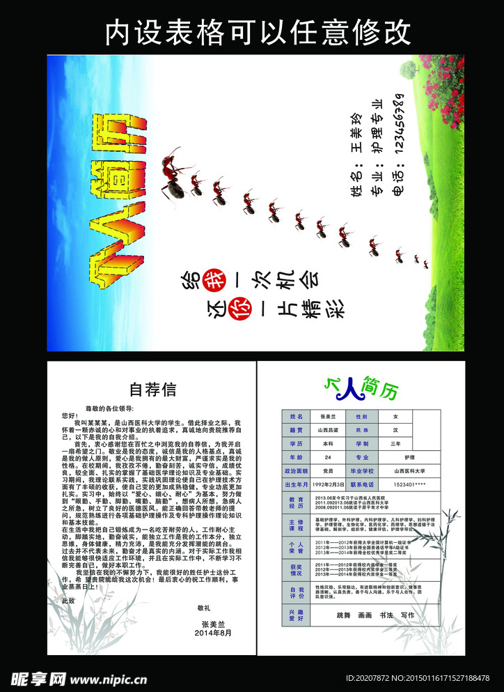 简历 创意全套