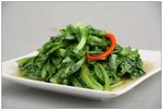 清炒油麦菜