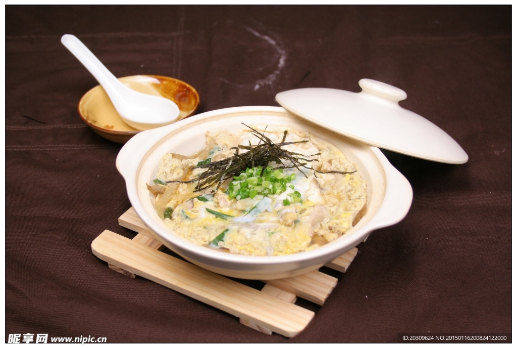 鸡肉柳川