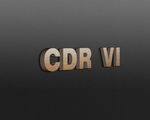 cdr vi金属立体字