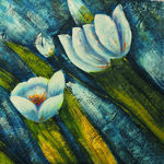 花卉油画