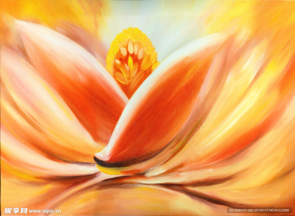 花卉油画
