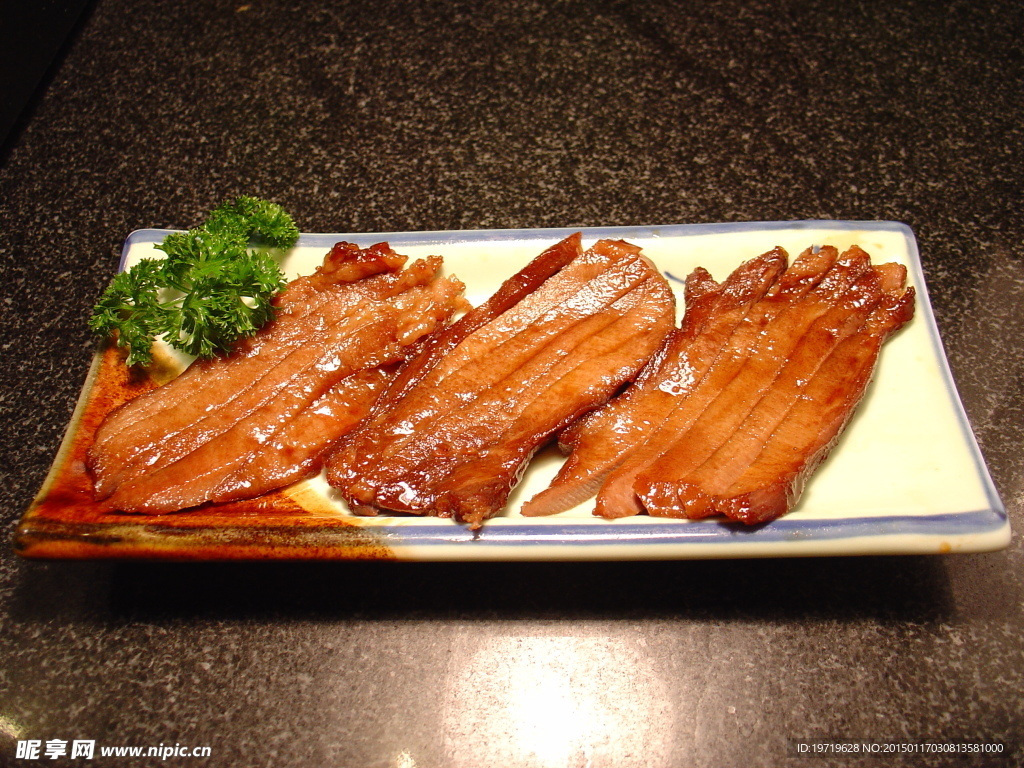 照烧牛舌