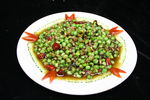橄榄菜炒碗豆