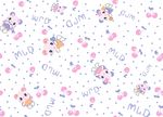 儿童服饰卡通矢量印花布料循环图