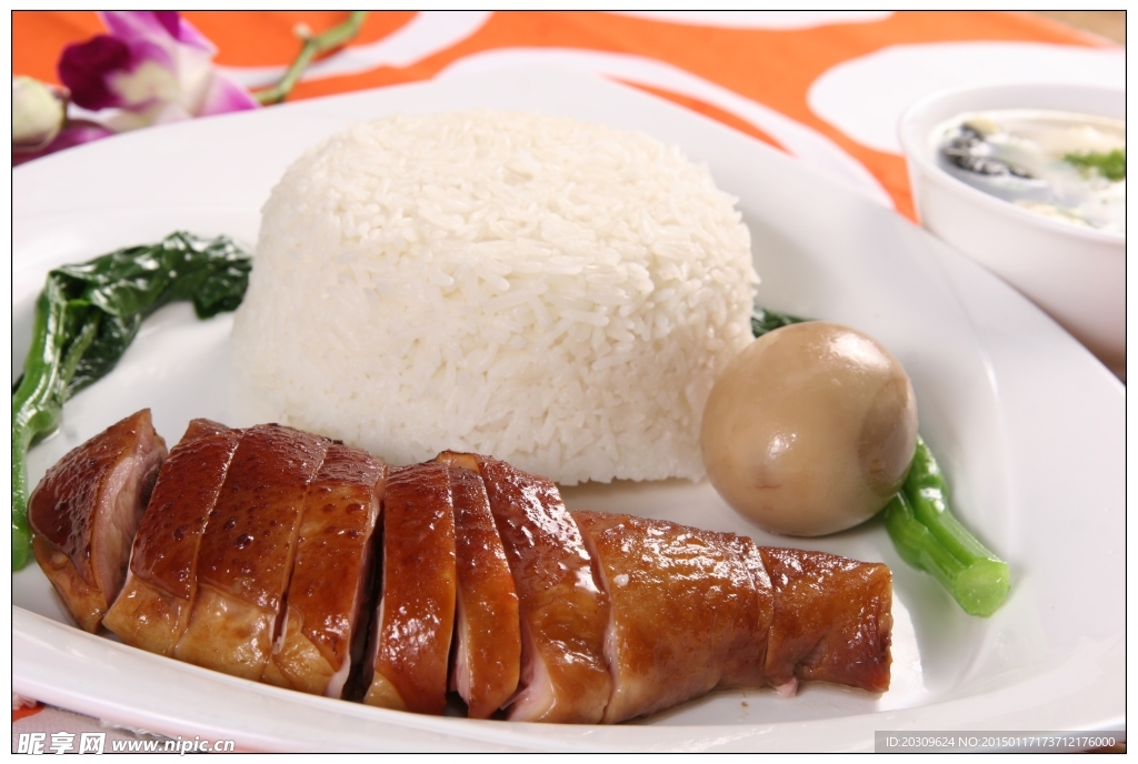 豉油鸡饭