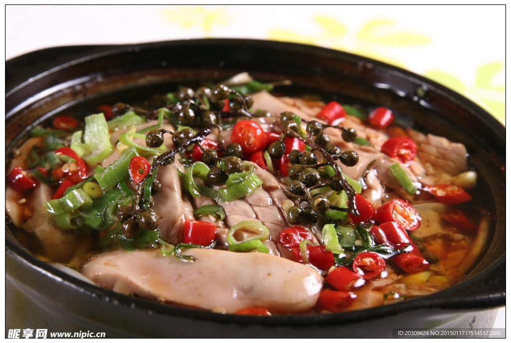 葱椒腰花