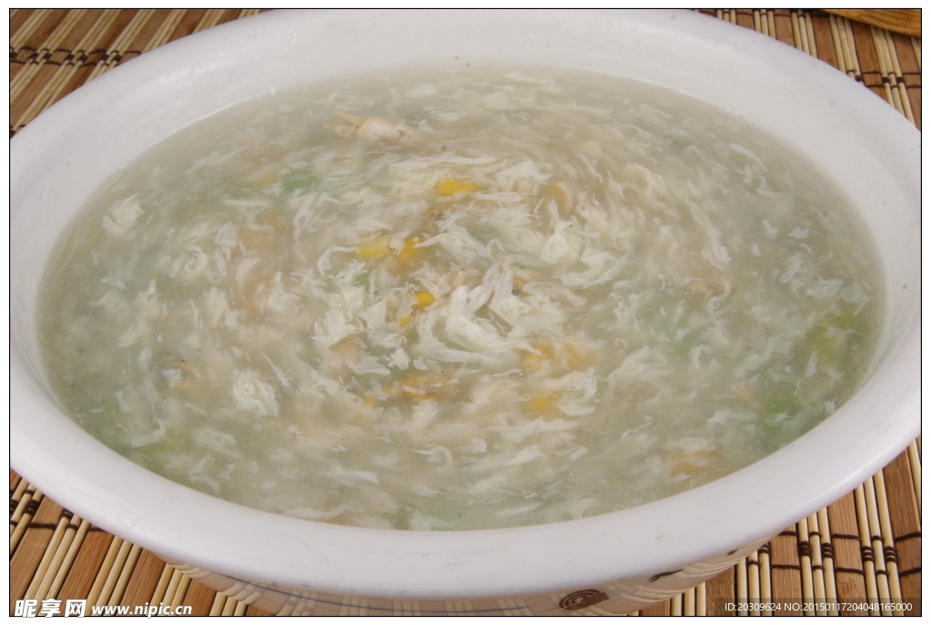蛤蜊豆瓣海鲜羹天香楼