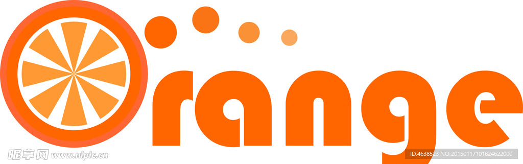 orange字体设计
