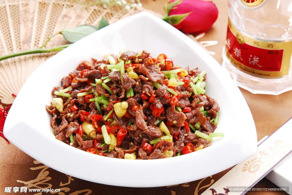 小炒黄牛肉