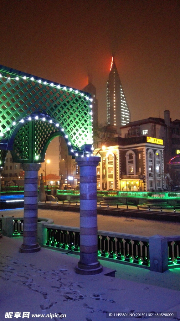 哈尔滨夜景
