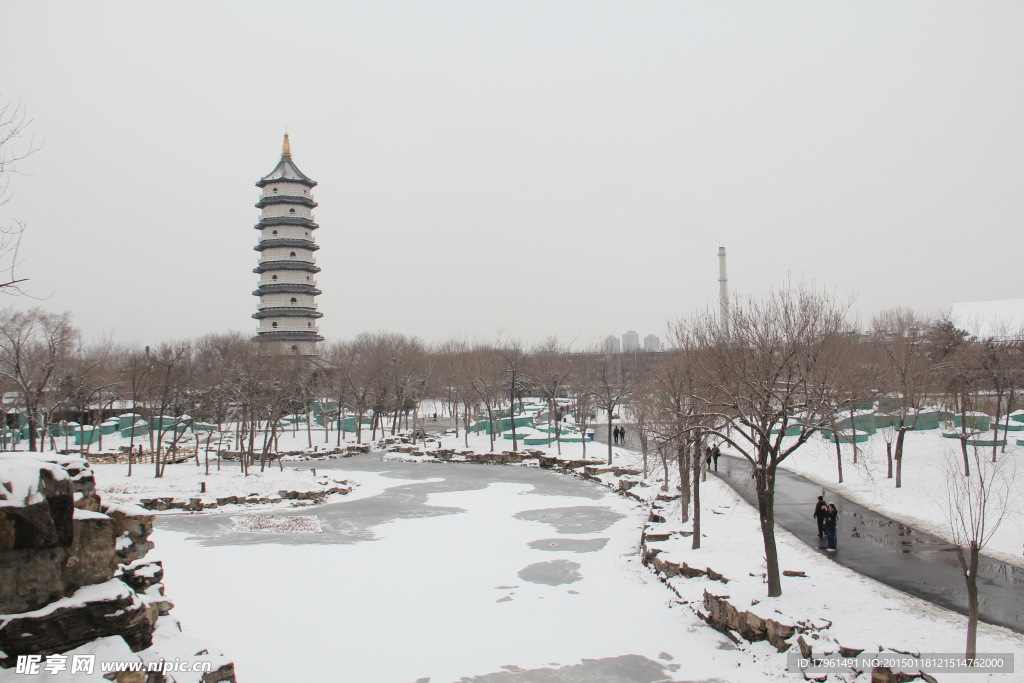 北宁雪景