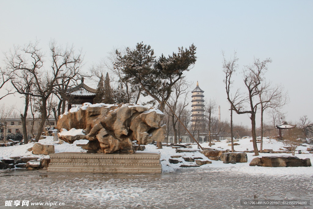 北宁雪景