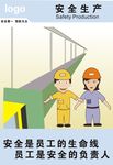 安全生产标语 警示牌