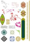 百种花纹