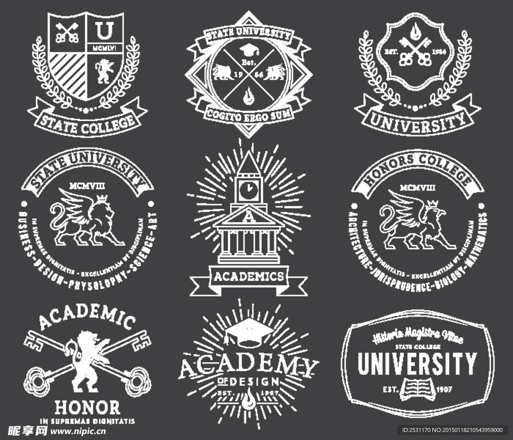 大学图标