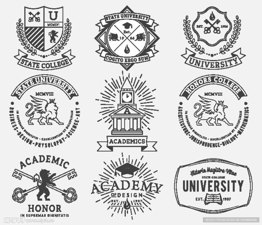 大学图标