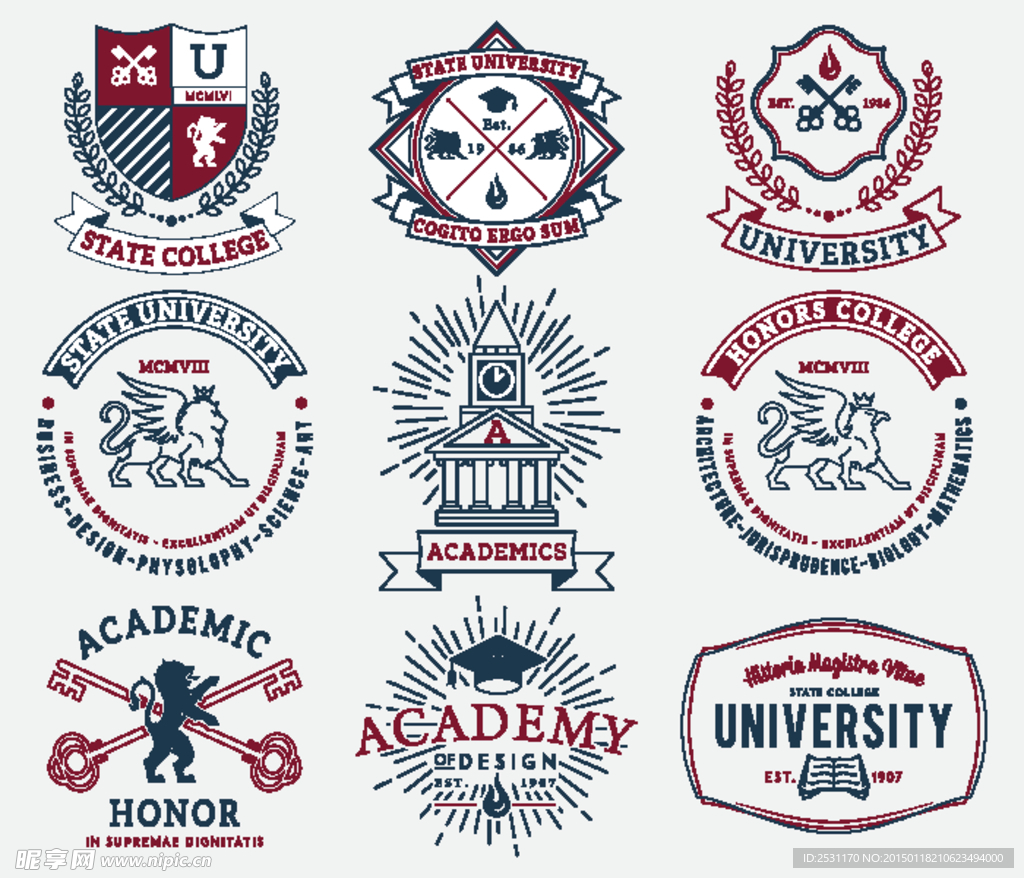 大学图标