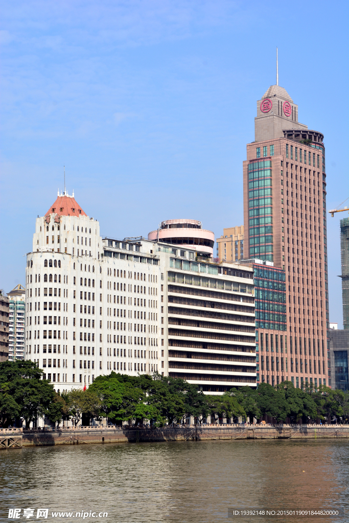 海岸楼房 高楼大厦