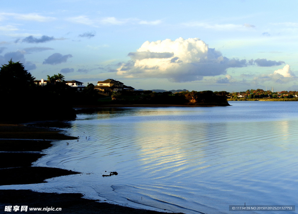 新西兰海滨风景