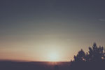 夕阳天空