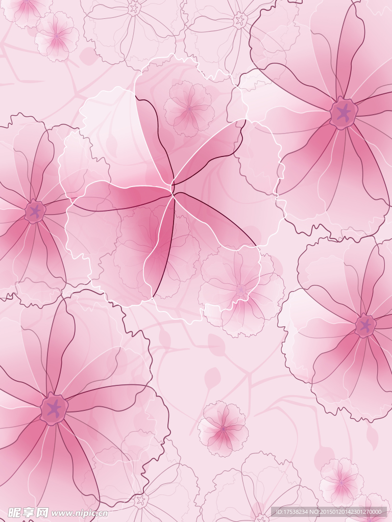 花纹背景素材