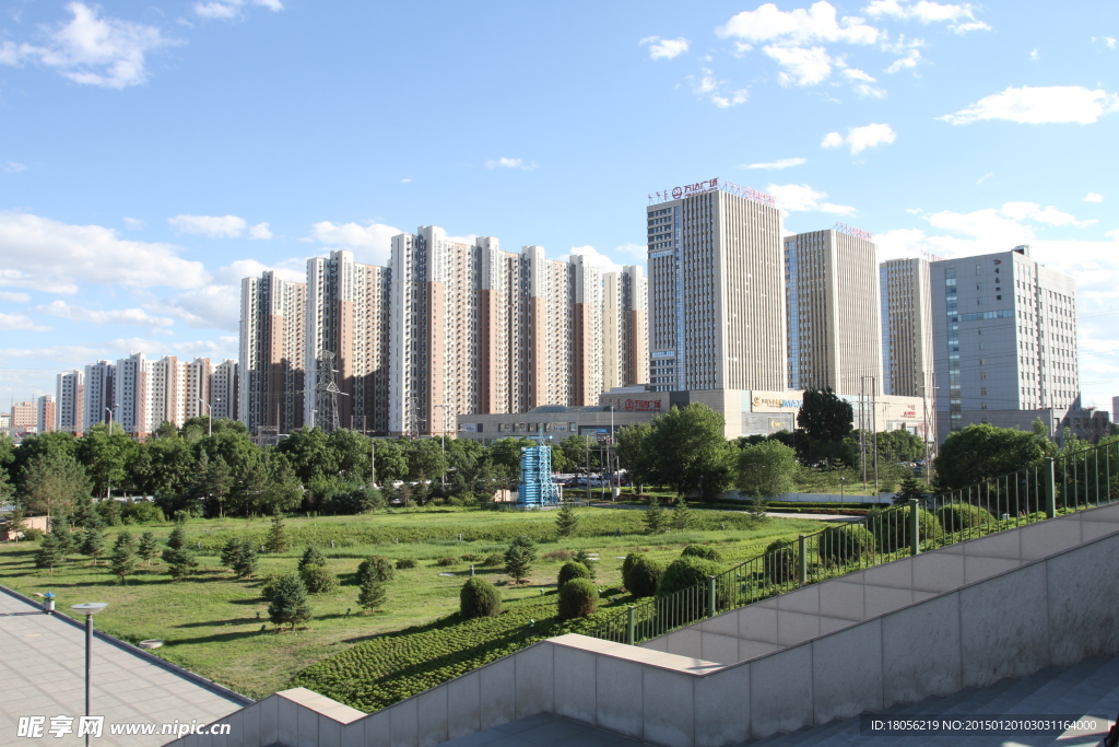 内蒙古博物院周边建筑