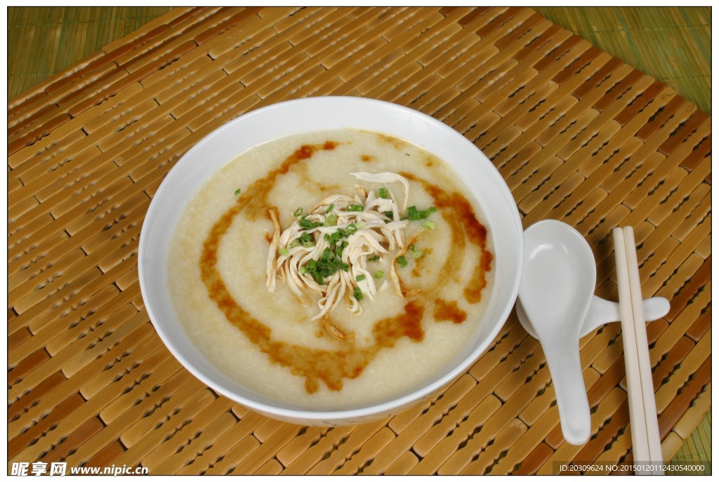 鸡丝粥