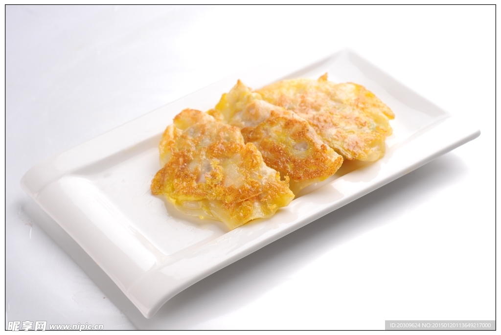 煎虾饺
