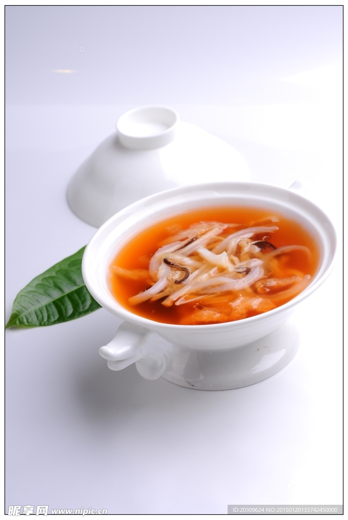 三丝鱼唇羹
