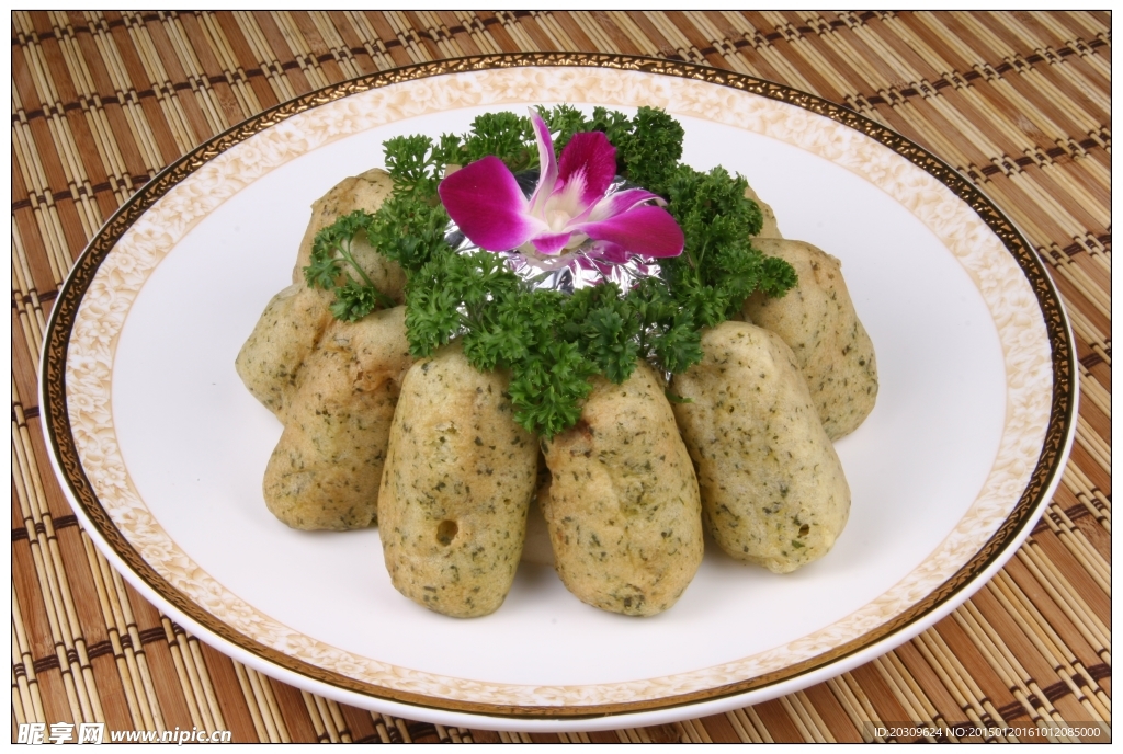 苔菜脆皮鱼条繁江