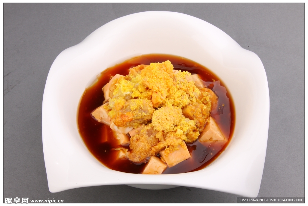 鱼籽豆腐